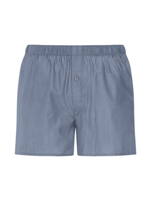 HANRO Fancy Woven Cotton Boxer