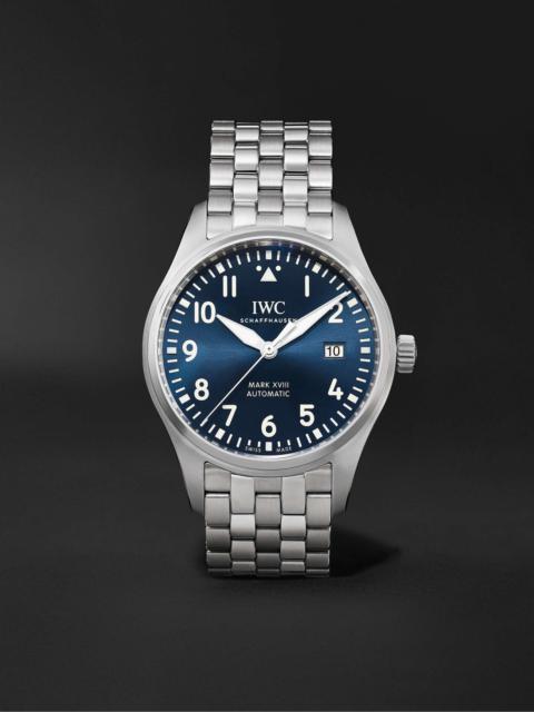 IWC Schaffhausen Pilot's Mark XVIII Le Petit Prince Edition Automatic 40mm Stainless Steel Watch, Ref. No. IW327016