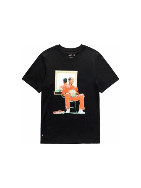 Jordan Nike Artist Series Jacob Rochester T-shirt Black