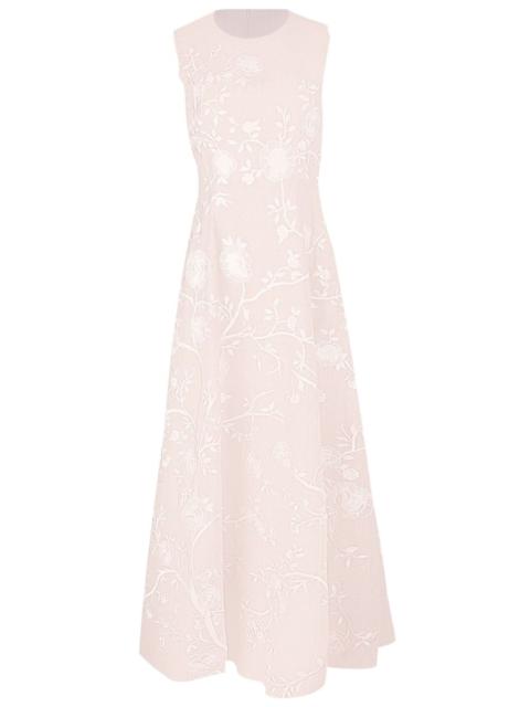 ADAM LIPPES Eloise floral-embroidered dress