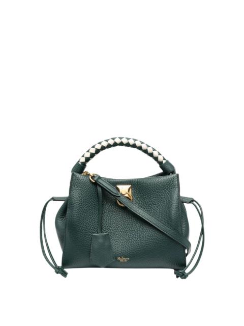 Mulberry Small Iris Heavy Grain (Mulberry Green & Chalk)