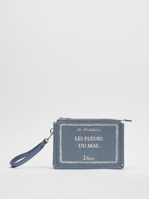 Dior A5 Triangle Pouch