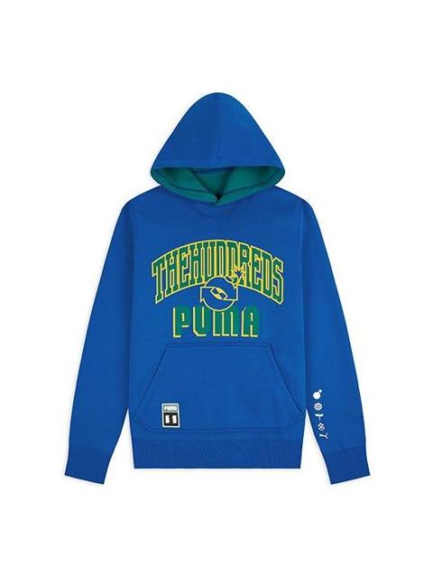 PUMA PUMA x The Hundreds Crossover Logo Printing Reversible Blue Green 598311-89