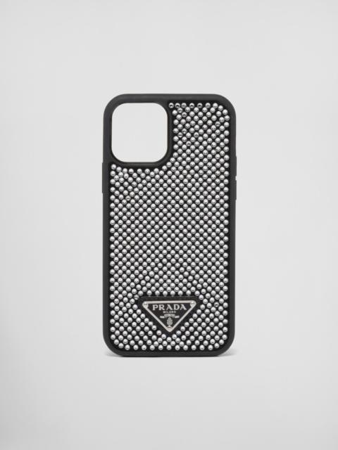 Prada Crystal-studded iPhone 12 and 12 Pro cover