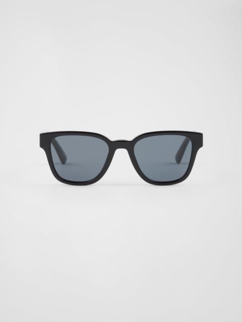 Prada Sunglasses with iconic metal plaque