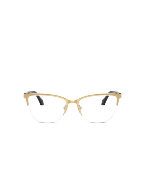 VERSACE cat eye-frame glasses