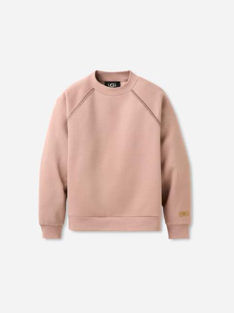 UGG ® Women's Classic Crewneck Cotton Blend/Recycled Materials Tops in Dawn Patrol