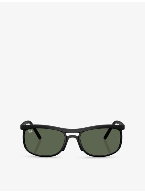RB4452 Liteforce Square-Frame Peek Sunglasses