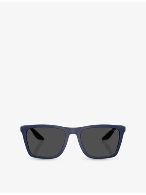 Prada PS B08S Square-Frame Acetate Sunglasses