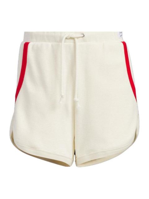 adidas (WMNS) adidas originals x Notitle Shorts 'White Red' IN1072