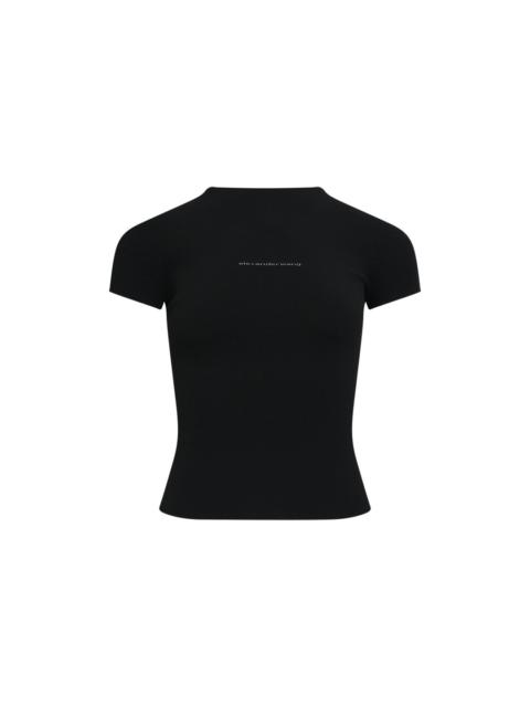 Alexander Wang Short Sleeve Crewneck Top