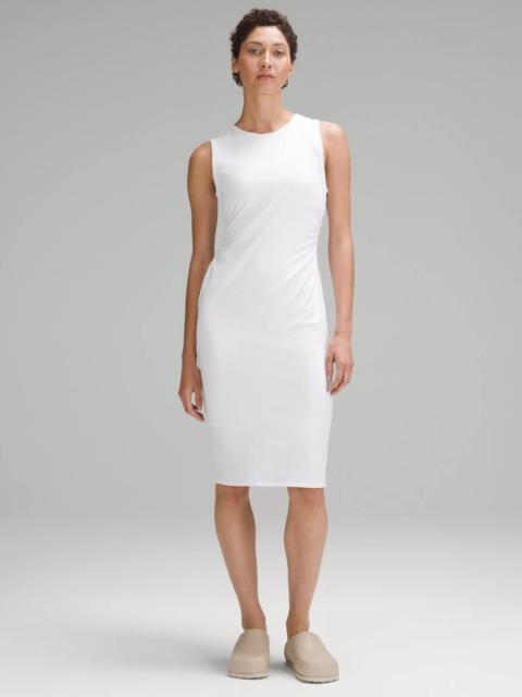 lululemon Shirred Cotton Midi Tank Dress