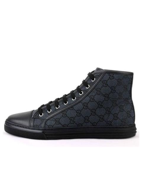 GUCCI Gucci Monogram High Top Sneakers 'Black' 426188-KQWM0-1948
