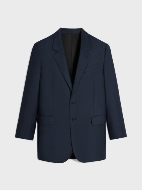 CELINE tommy jacket in striped wool