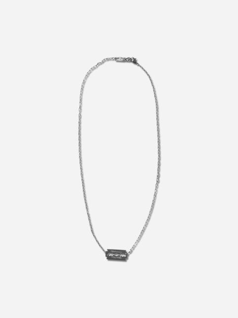 UNDERCOVER Razor Blade Neckalce Silver