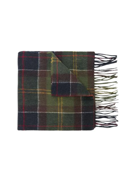 Barbour Wool tartan scarf