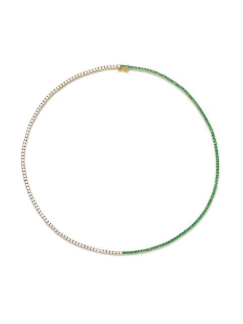 ANITA KO Emerald Diamond Hepburn Choker Necklace