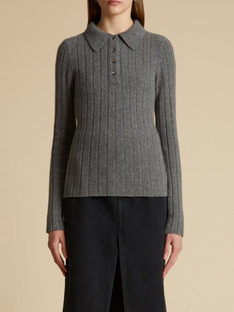 The Hans Sweater in Sterling