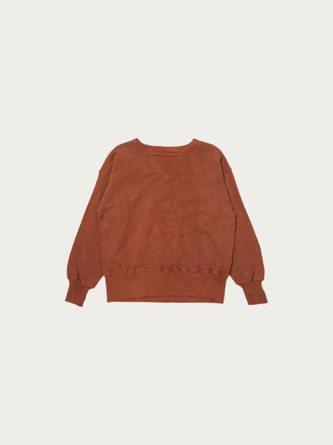 TAIGA TAKAHASHI Lot. 603 Sweat Shirt - Techi Tree Dyed Brown