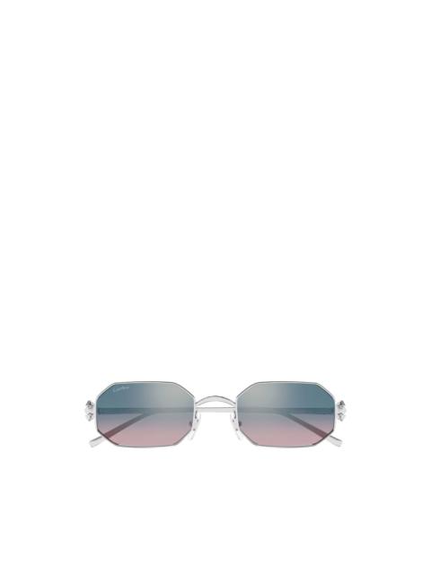 Cartier geometric-frame sunglasses