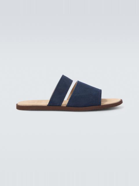Brunello Cucinelli Suede sandals