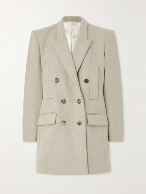 Isabel Marant Floyd double-breasted wool-felt blazer