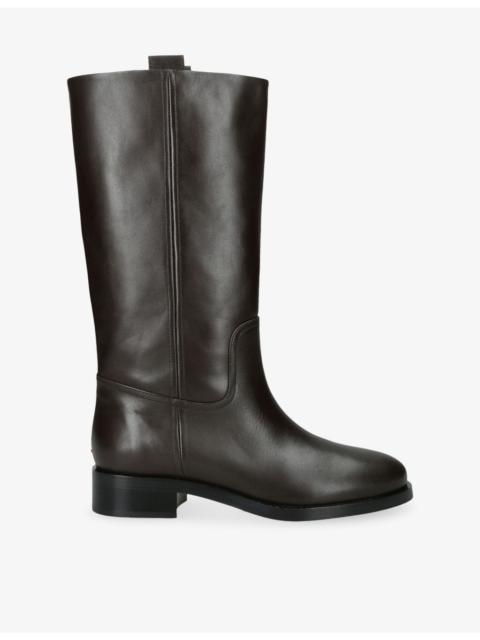 Aeyde Theo 15 Leather Knee-High Boots