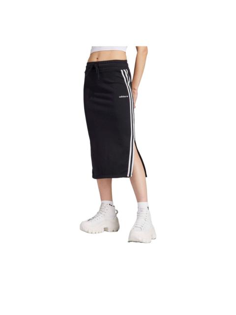 adidas (WMNS) adidas 3-Stripes Skirt 'Black White' IR9804