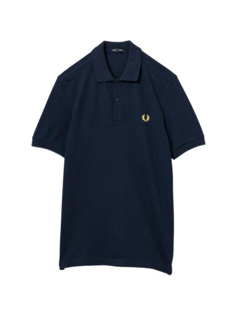 Fred Perry logo-embroidered polo shirt