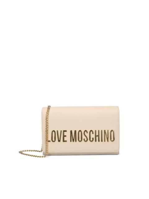 Moschino logo-plaque cross body bag