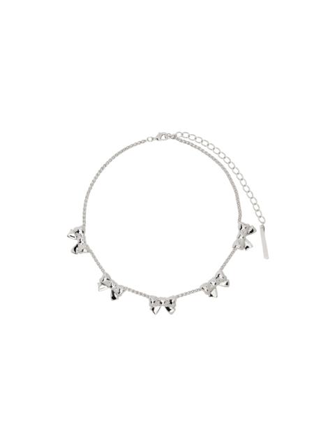 SHUSHU/TONG Silver YVMIN Edition Metal Bow Necklace