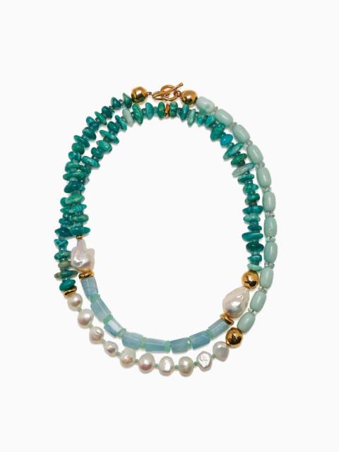 LIZZIE FORTUNATO Cabana Necklace in Calder Garden