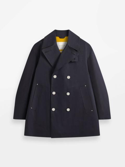 Mackintosh Canonbie Rubberised 두 배 Breasted 외투