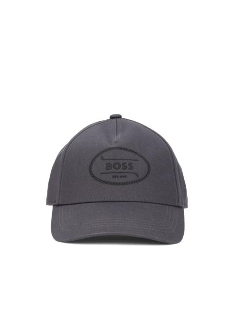 BOSS logo-patch cap
