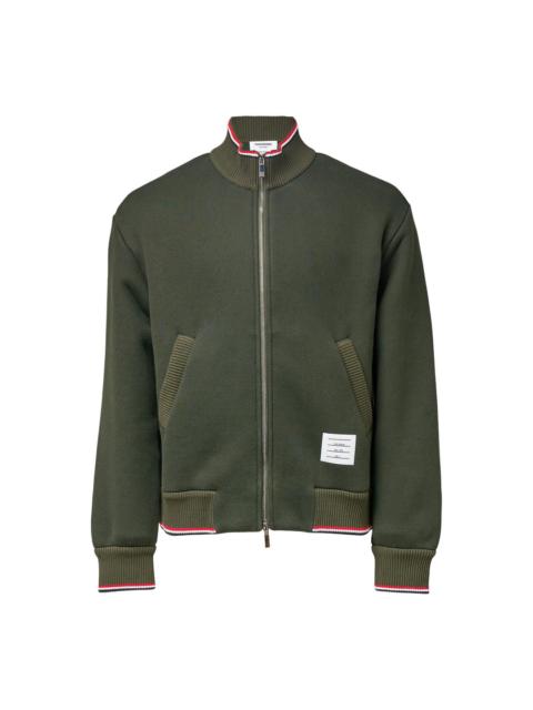 Thom Browne Loopback Oversized Rwb Stripe Jacket Men