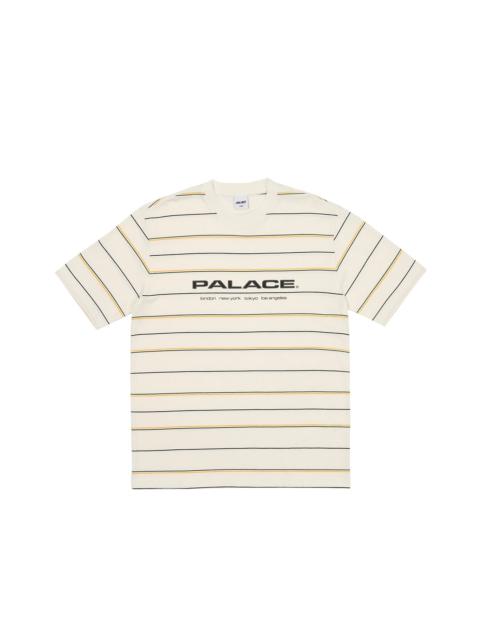 PALACE CITY STRIPER T-SHIRT WHITE