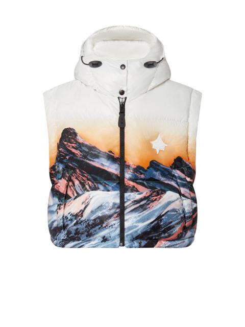 Louis Vuitton Sunset Mountain Sleeveless Puffer Jacket
