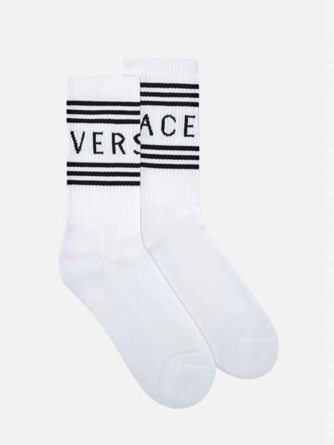 VERSACE Vintage Logo Socks