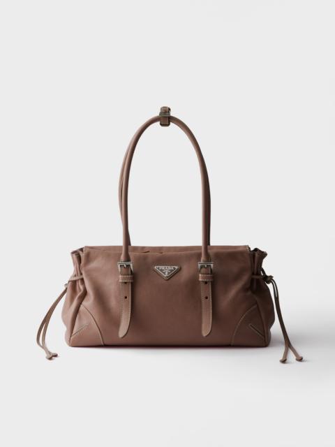Prada Prada Bonnie medium antiqued leather tote bag