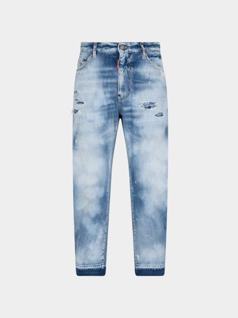 DSQUARED2 LIGHT EVERGLADES WASH BIG BROTHER JEANS