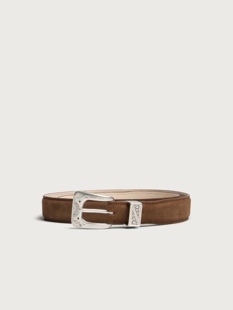 Drake's Drake's Suede Western Belt
