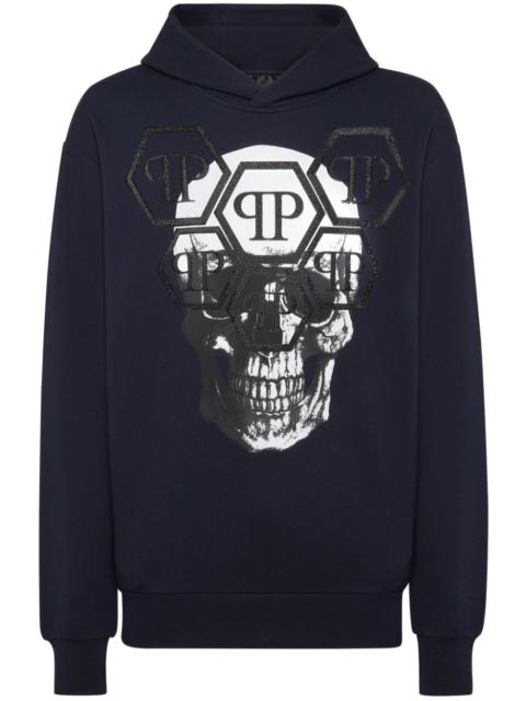 PHILIPP PLEIN Skull long-sleeve hoodie