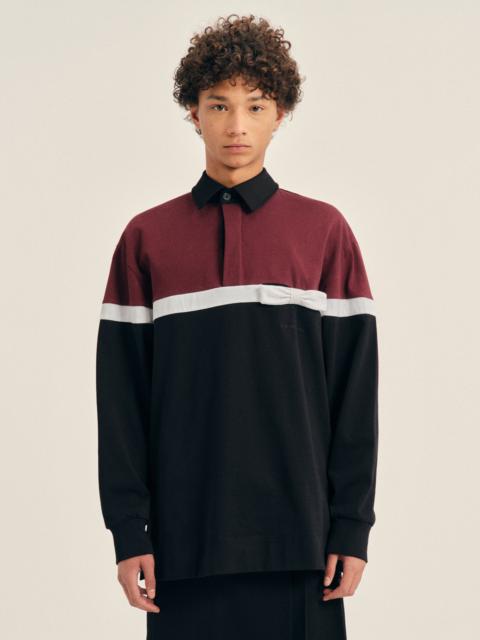 Simone Rocha Bow Stripe Rugby Shirt