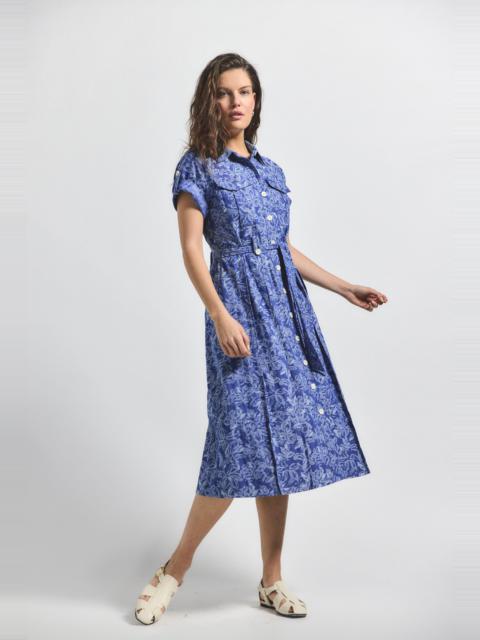 DEREK LAM 10 CROSBY GAELLE BELTED UTILITY DRESS