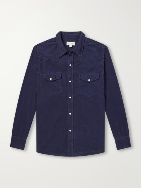 NILI LOTAN Travis Cotton-Corduroy Shirt
