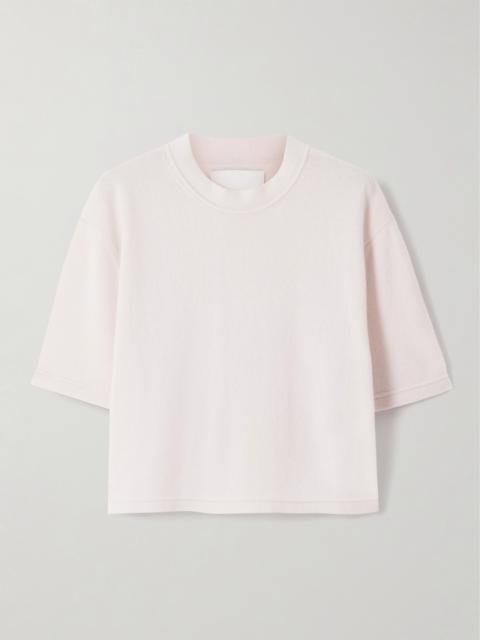 SA SU PHI Cropped Cashmere T-shirt