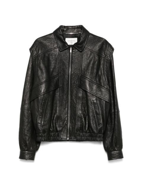 SAINT LAURENT leather jacket
