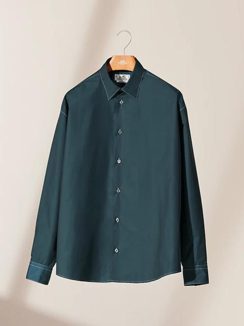 Hermès Boxy fit shirt with flexible collar