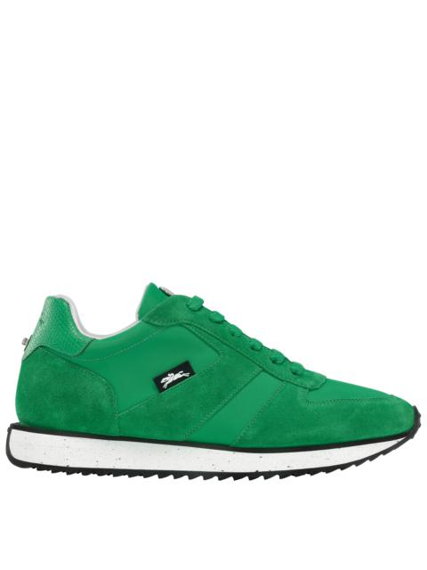 Longchamp Le Pliage Green Sneakers Green - Leather