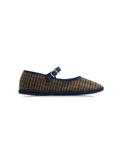 ViBi Venezia Wool Mary Jane Flats blue
